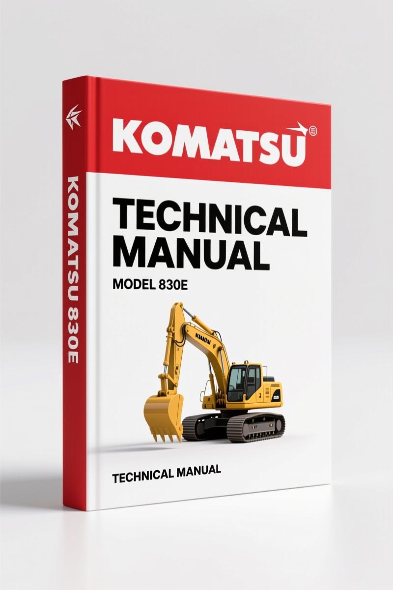 Komatsu 830E Technical Manual – Factory Specs for Mining Truck Service