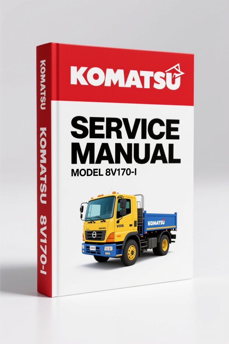 Komatsu 8V170-I 1992 Service Manual – 346 Pages of Factory Specs