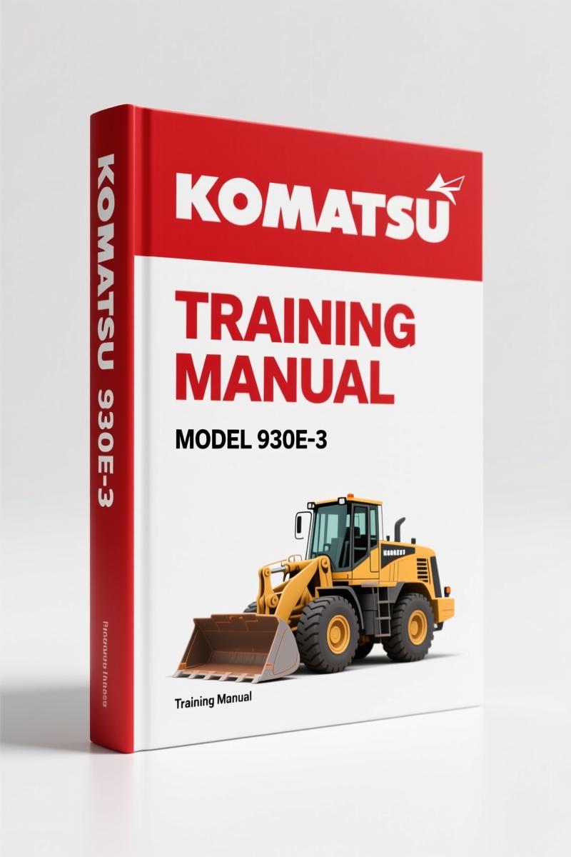 Komatsu 930E-3 Training Manual – Factory Specs