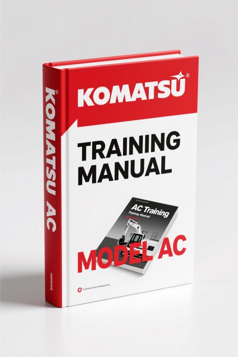 Komatsu AC 2009 Training Manual – OEM Engine & Drive System Guide