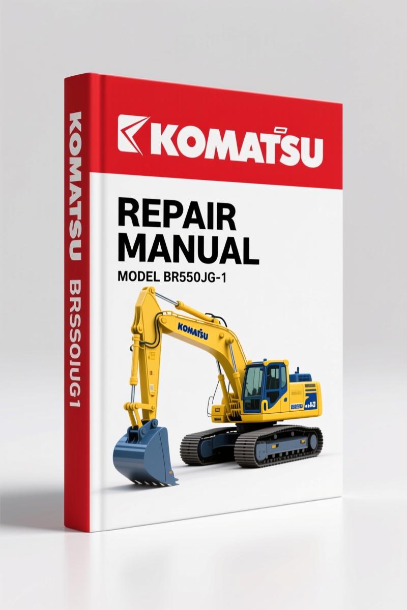 Komatsu BR550JG-1 2004 Service Manual – 299 Pages of Factory Specs