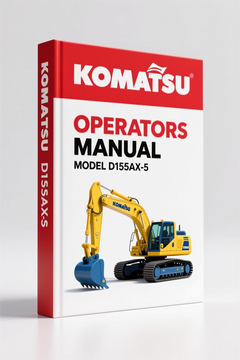 Komatsu D155AX-5 2001 Workshop Manual – 1064 Pages