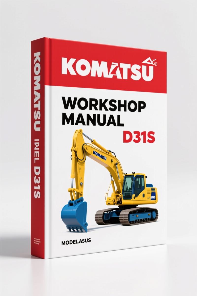 Komatsu D31S Workshop Manual – 451 Pages of Factory Repair Data