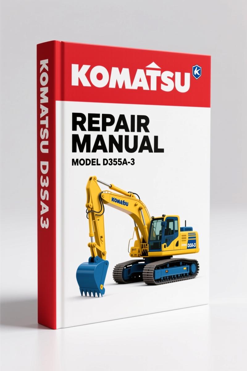 Komatsu D355A-3 1989 Repair Manual: 702 Pages of Factory Specs
