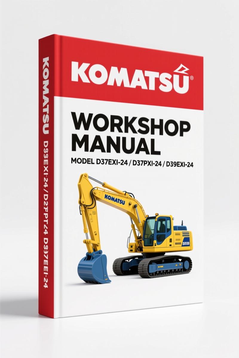 Komatsu D37EXi-24 D37PXi-24 D39EXi-24 D39PXi-24 Workshop Manual