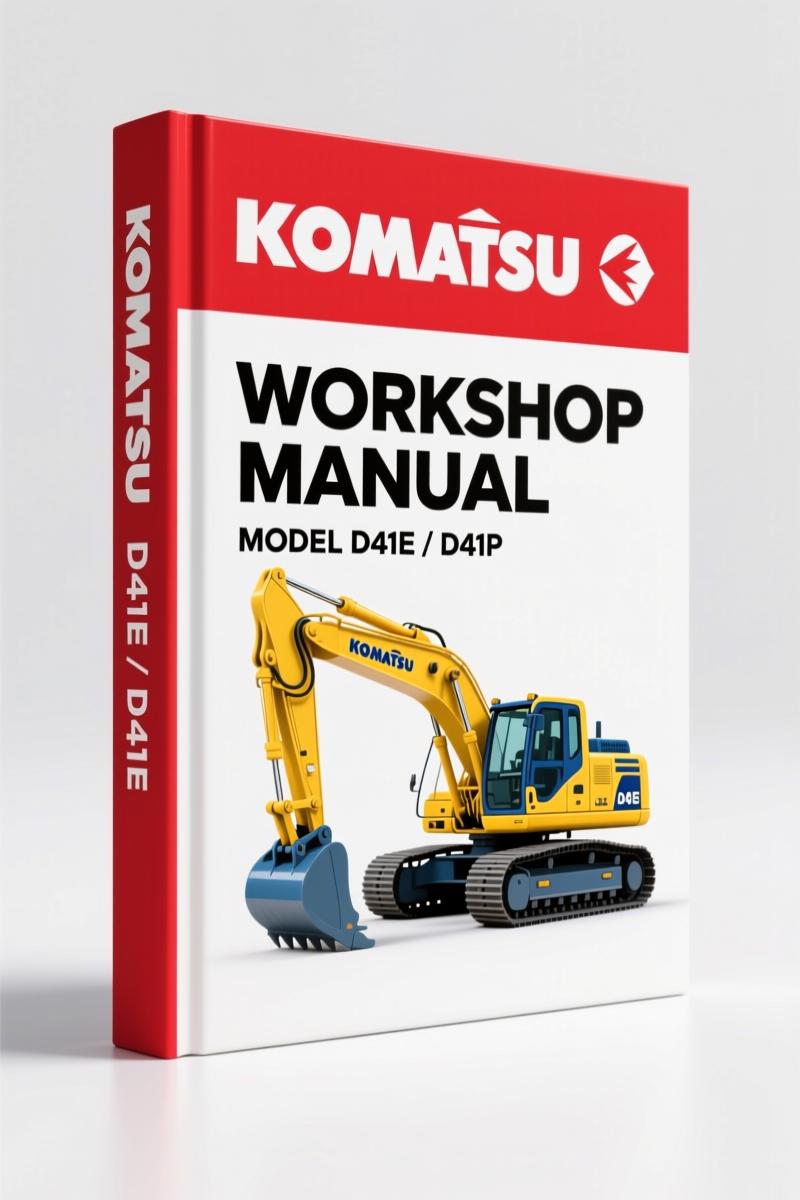 Komatsu D41E, D41P 2005 Workshop Manual – Factory Specs