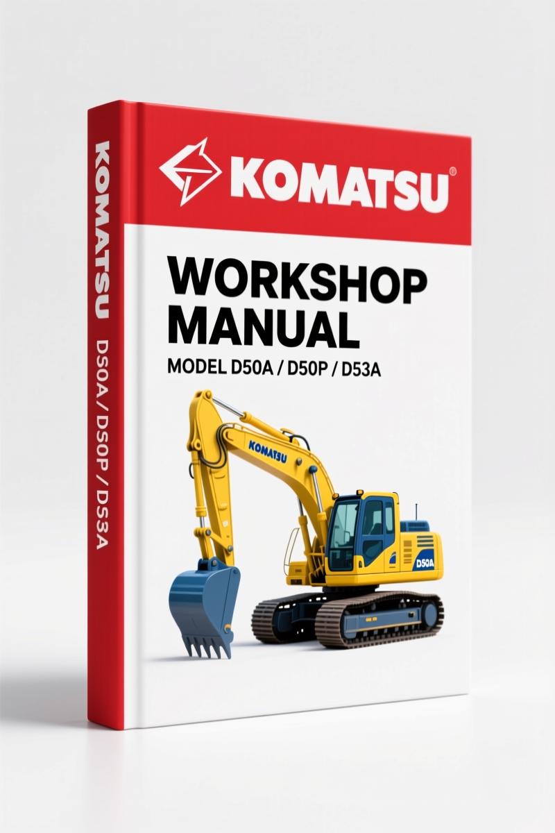 Komatsu D50A D50P D53A D53P 1995 Workshop Manual – 652 Pages