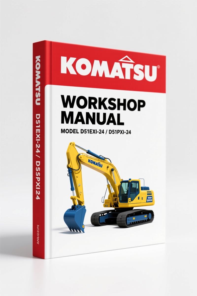 Komatsu D51EXi-24, D51PXi-24 2017 Workshop Manual – 2967 Pages