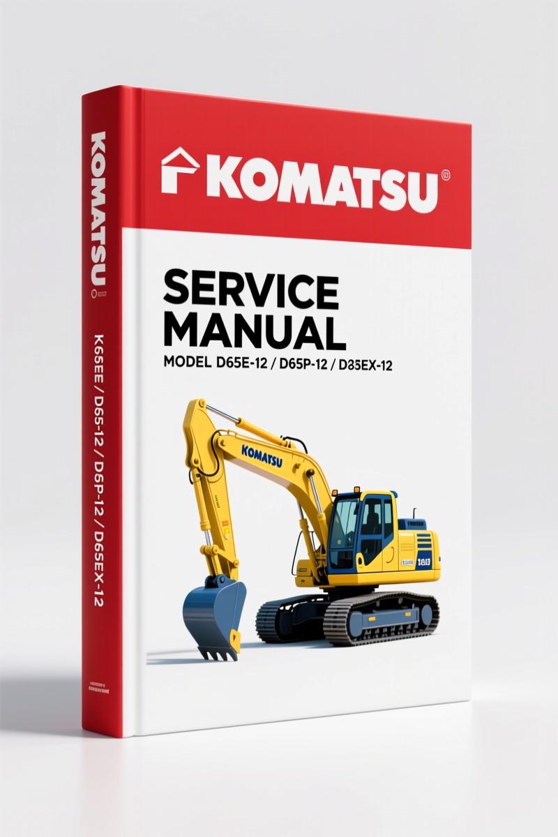 Komatsu D65E-12 D65P-12 Operators Manual – 254 Pages of Factory Specs