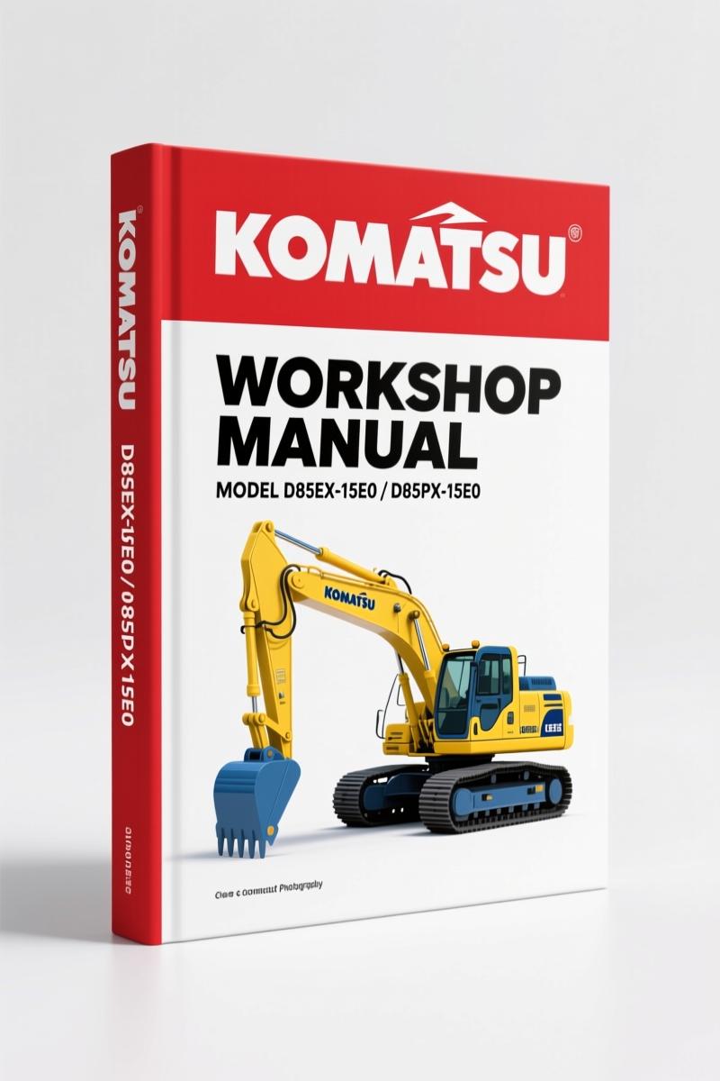 Komatsu D85EX-15E0, D85PX-15E0 Operators Manual – 288 Pages