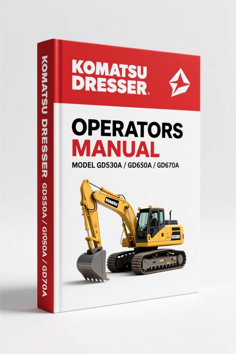 Komatsu Dresser GD530A GD650A GD670A 1996 Workshop Manual – Factory Specs