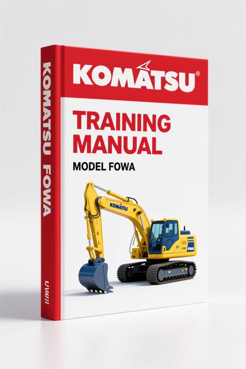 Komatsu FOWA Training Manual – Oil Management & Maintenance