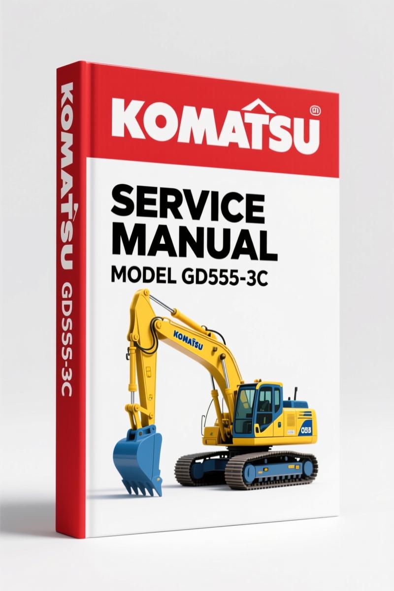 Komatsu GD555-3C Service Manual – 271 Pages of OEM Repair Data