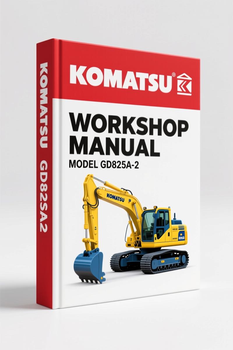 Komatsu GD825A-2 2004 Service Manual – 267 Pages of Factory Specs