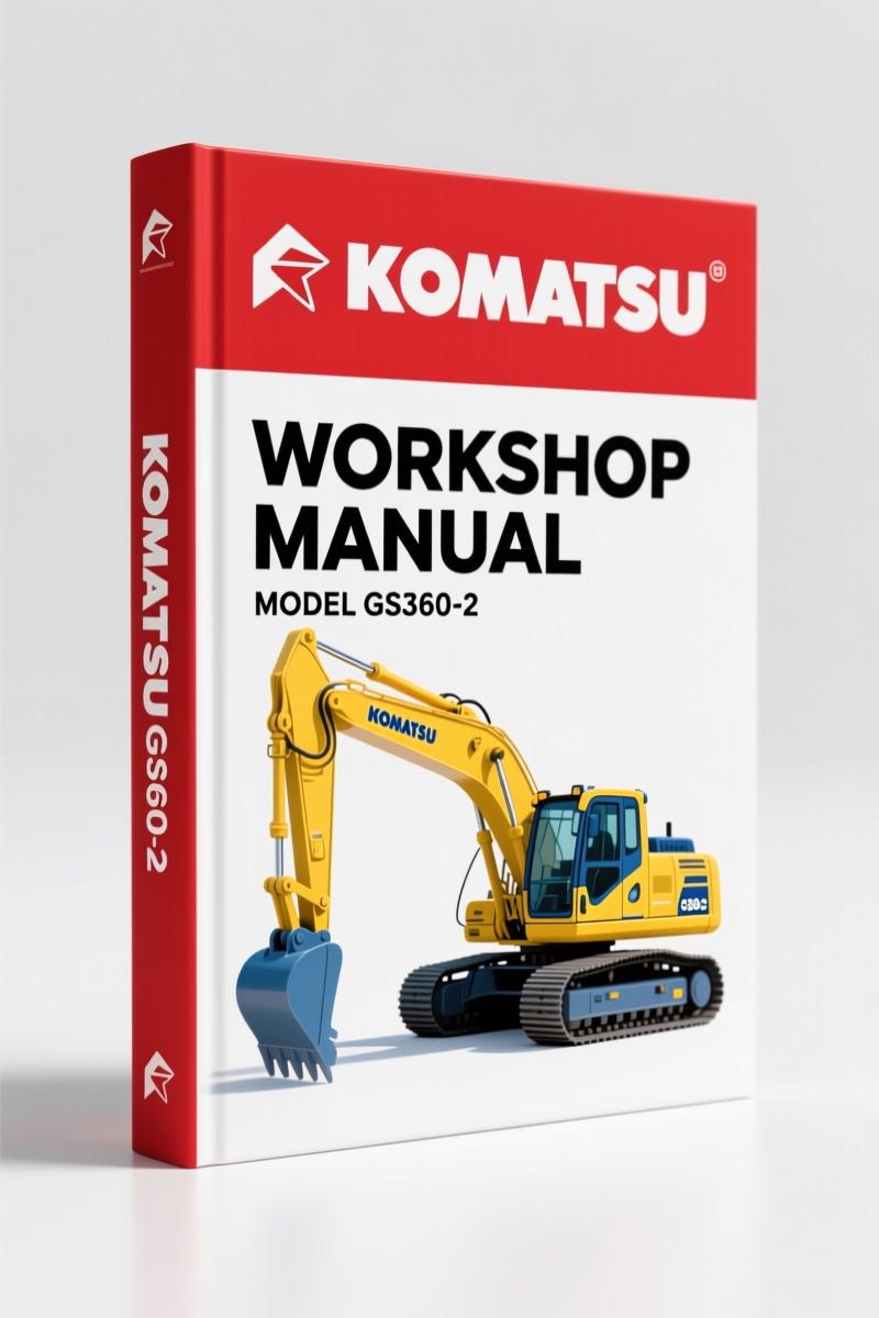 Komatsu GS360-2 Workshop Manual | 112 Pages Factory Specs