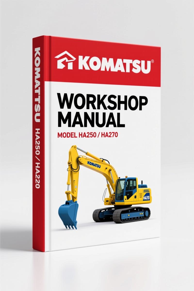 Komatsu HA250, HA270 1985 Workshop Manual – 513 Pages of Factory Specs