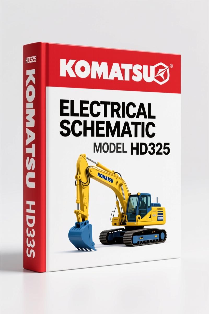 Komatsu HD325 Electrical Schematic – 481 Pages of OEM Wiring Diagrams