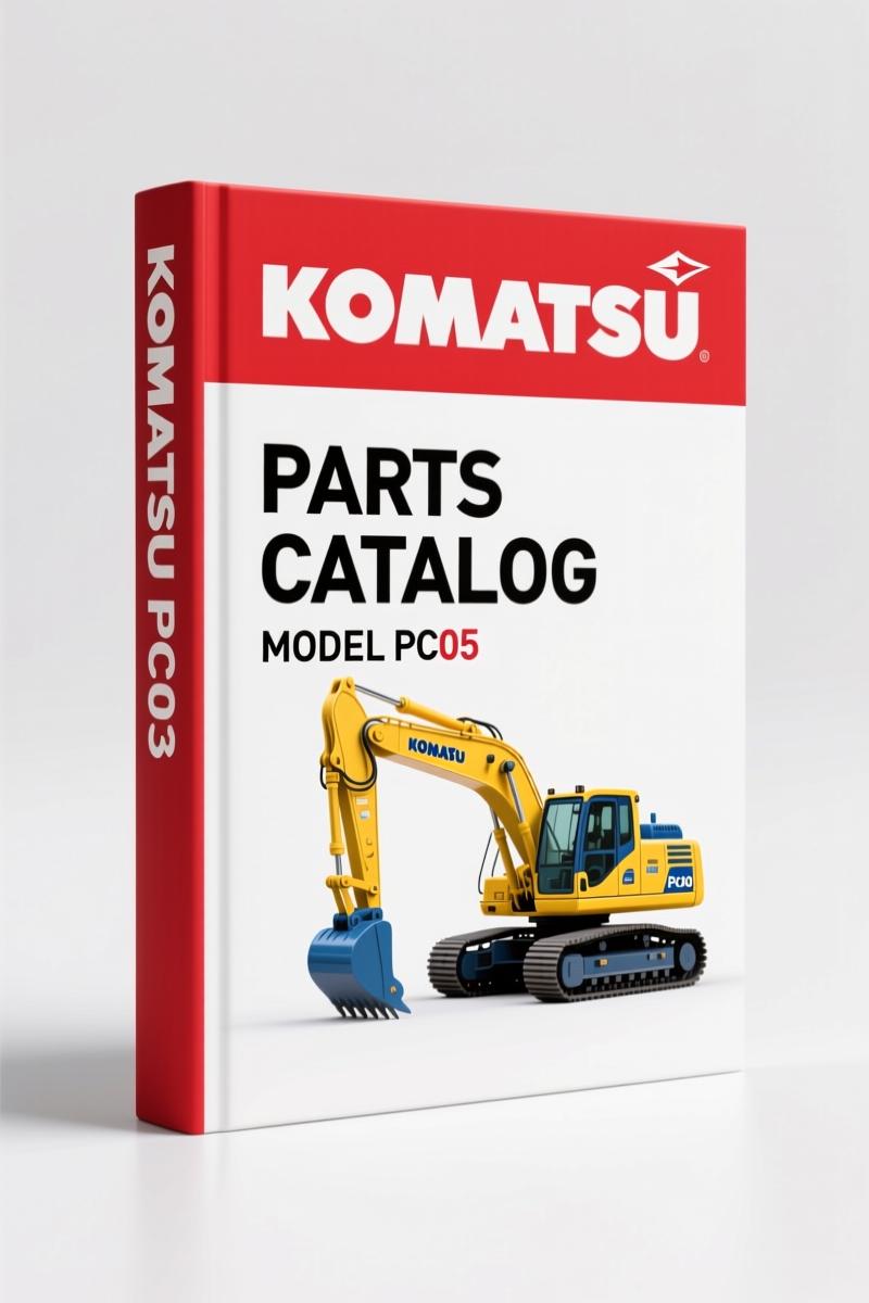 Komatsu PC05 Parts Catalog – 21-Page OEM Component Index for Engine
