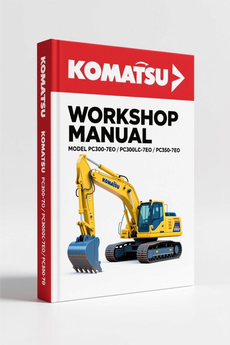 Komatsu PC300-7EO, PC300LC-7EO, PC350-7EO, PC350LC-7EO Operators Manual 337 Pages