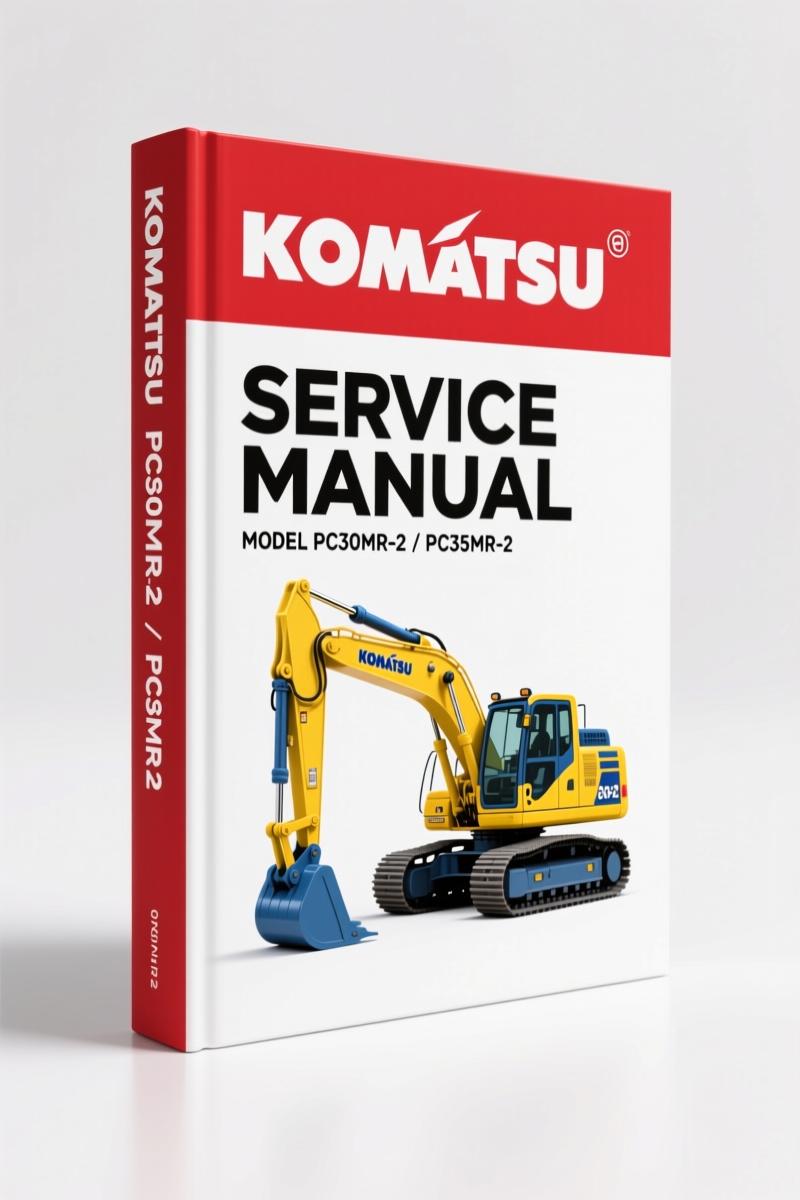 Komatsu PC30MR-2, PC35MR-2 Service Manual – OEM Specs