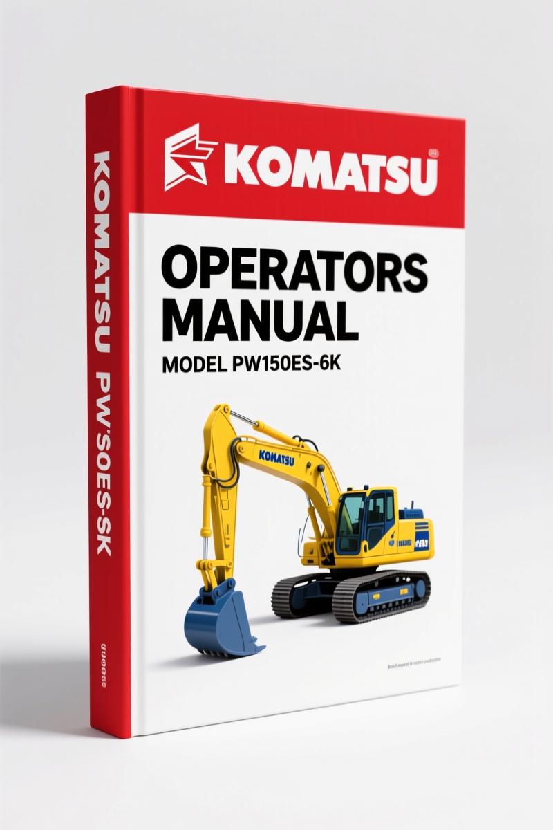 Komatsu PW150ES-6K Operators Manual - 277 Pages | Factory Specs