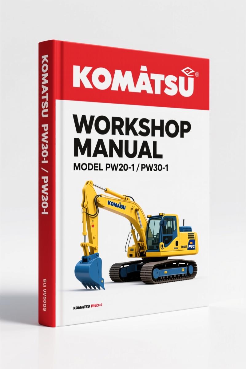Komatsu PW20-1, PW30-1 Workshop Manual – Factory Specs