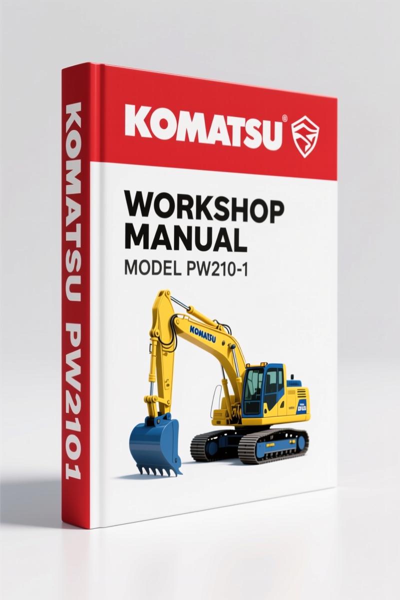 Komatsu PW210-1 Workshop Manual – 477 Pages of Factory Specs