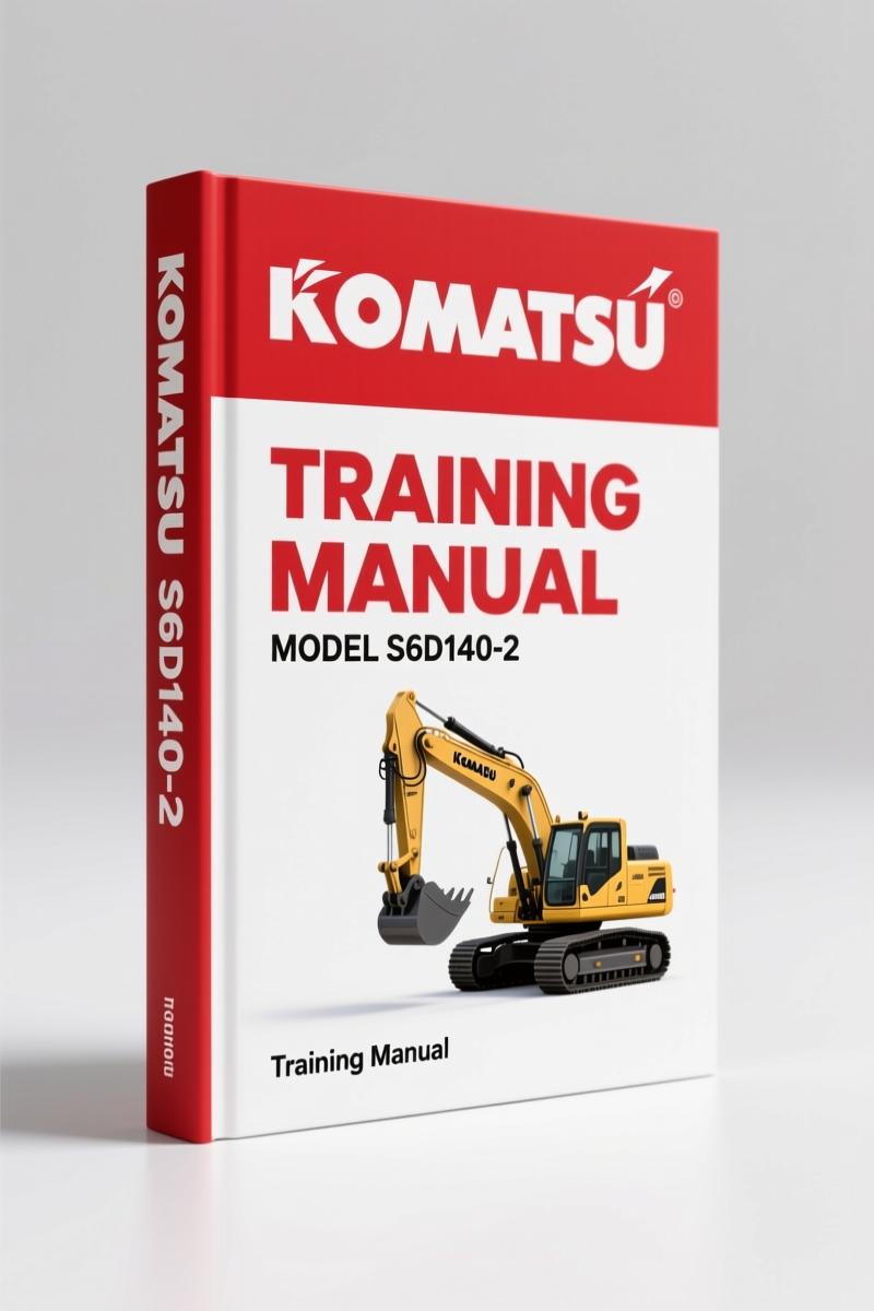 Komatsu S6D140-2 Training Manual – Factory Specs for 6-Cylinder Diesel