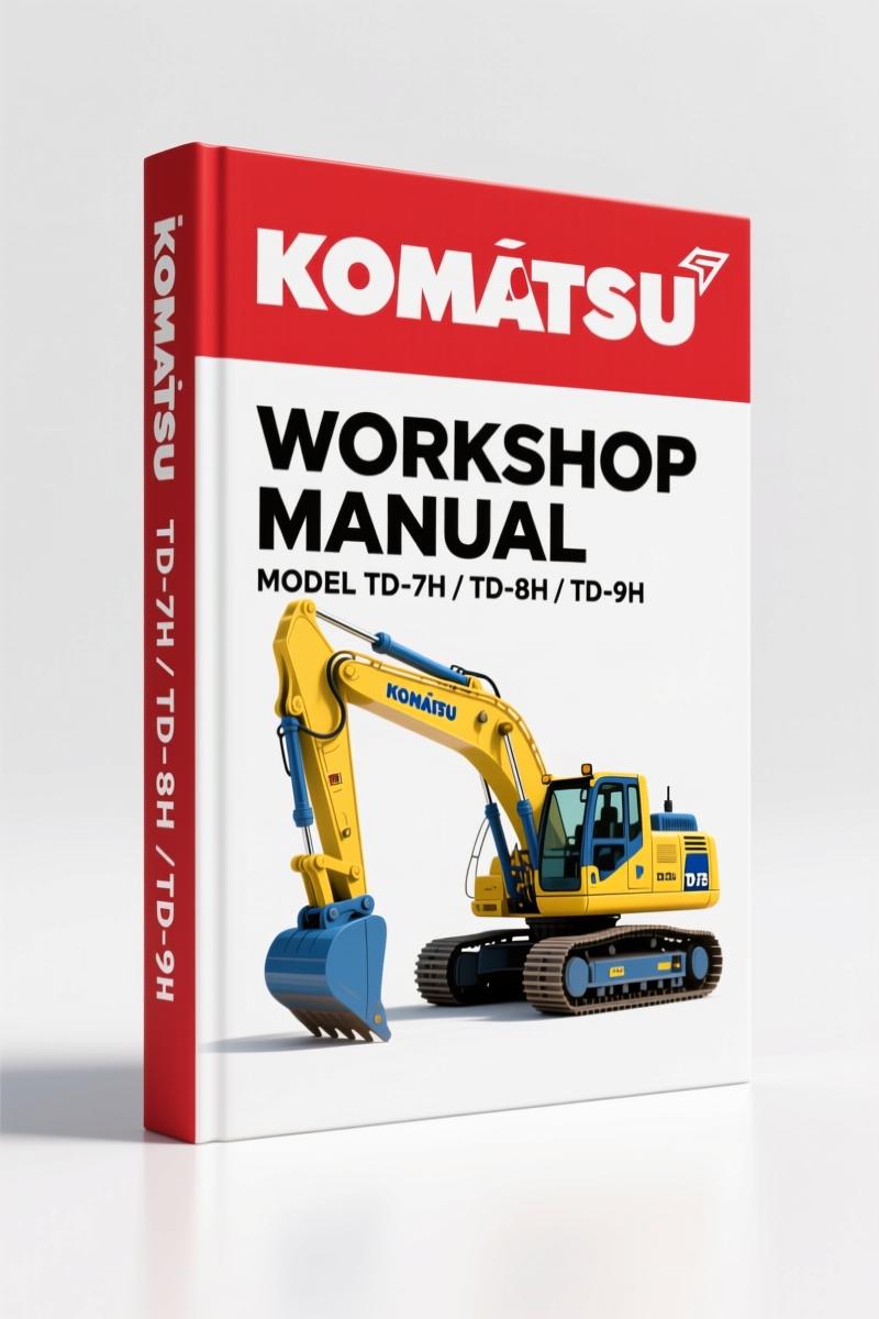Komatsu TD-7H, TD-8H, TD-9H 1996 Workshop Manual – 1068 Pages
