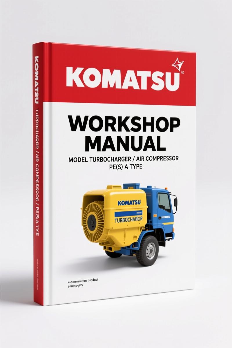 Komatsu Turbocharger, Air Compressor, PE(S) A/P, KFE Type 2001 Workshop Manual
