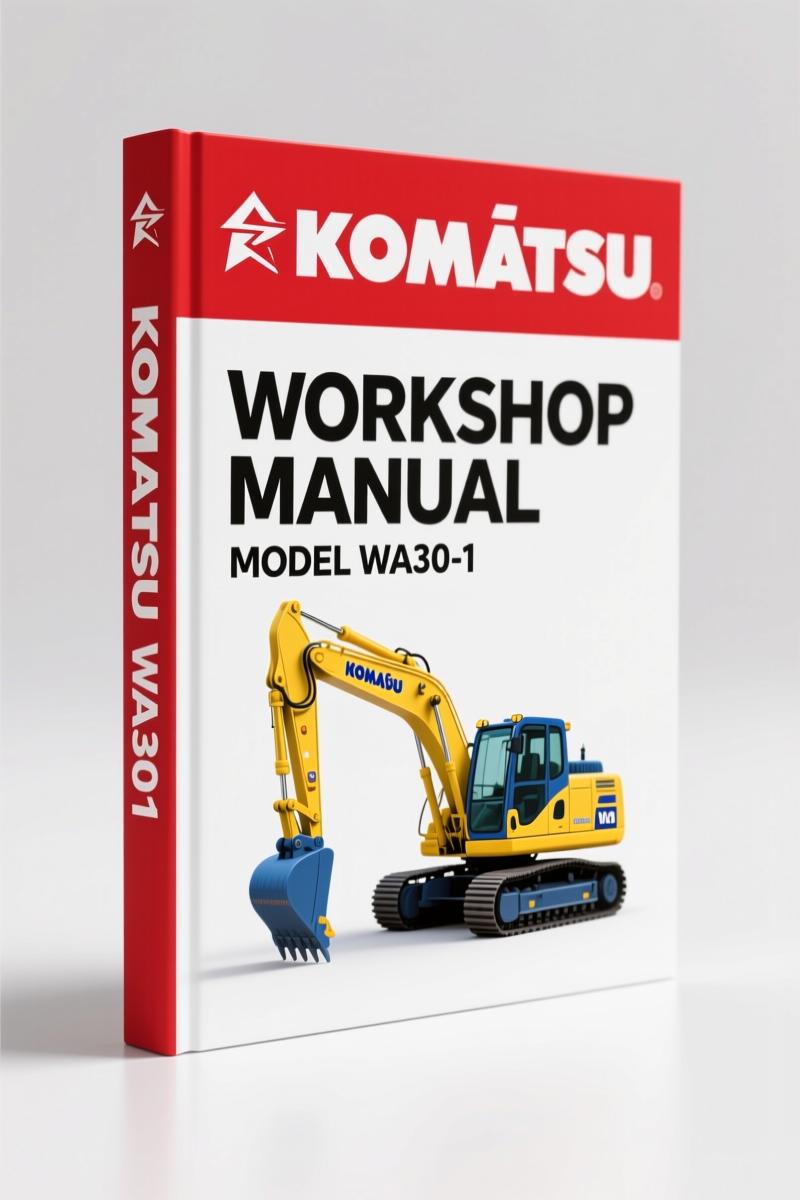 Komatsu WA30-1 Workshop Manual – 179 Pages of Factory Specs