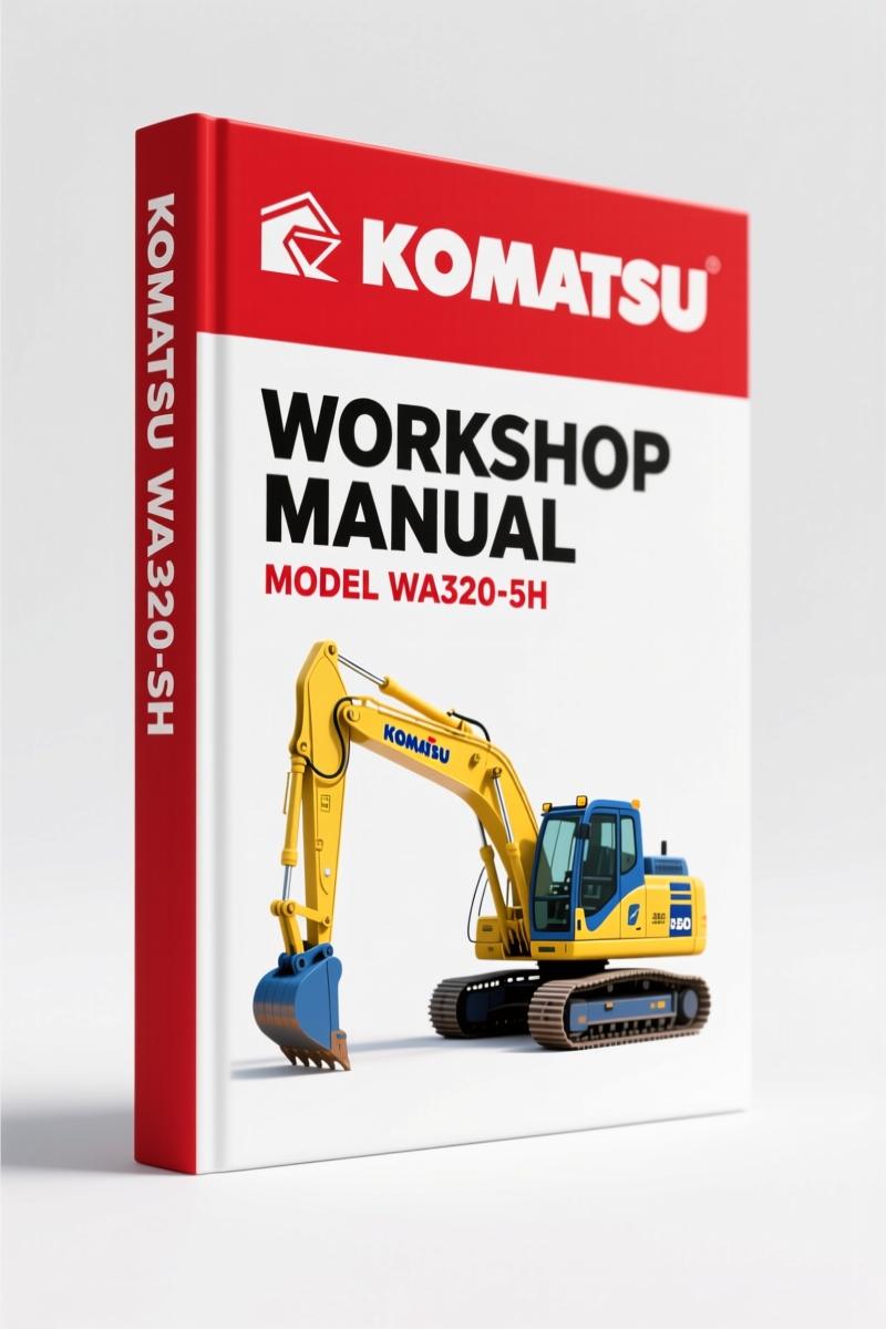 Komatsu WA320-5H 2003 Workshop Manual – Torque Tables, HST & Engine Specs