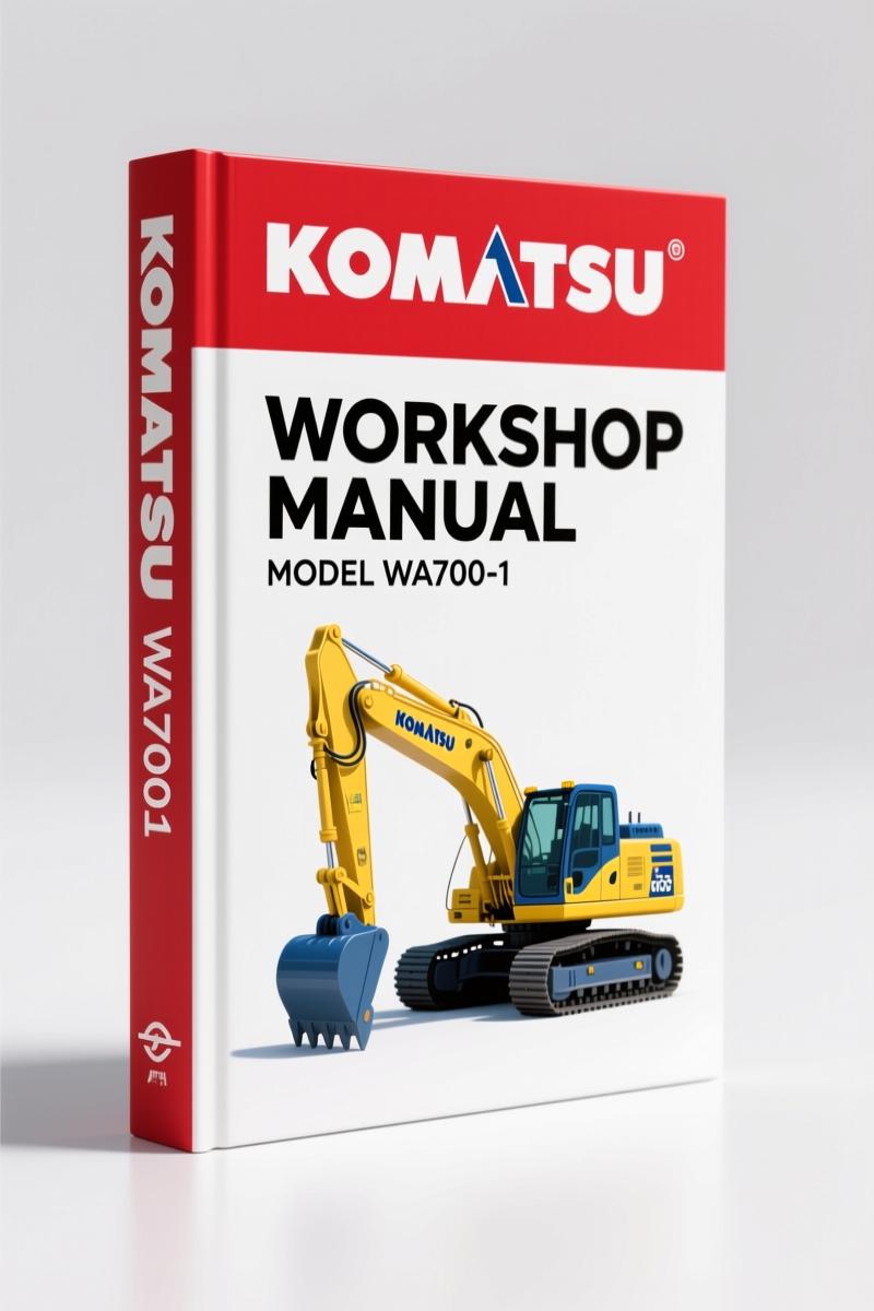 Komatsu WA700-1 1996 Workshop Manual – 889 Pages of Factory Specs