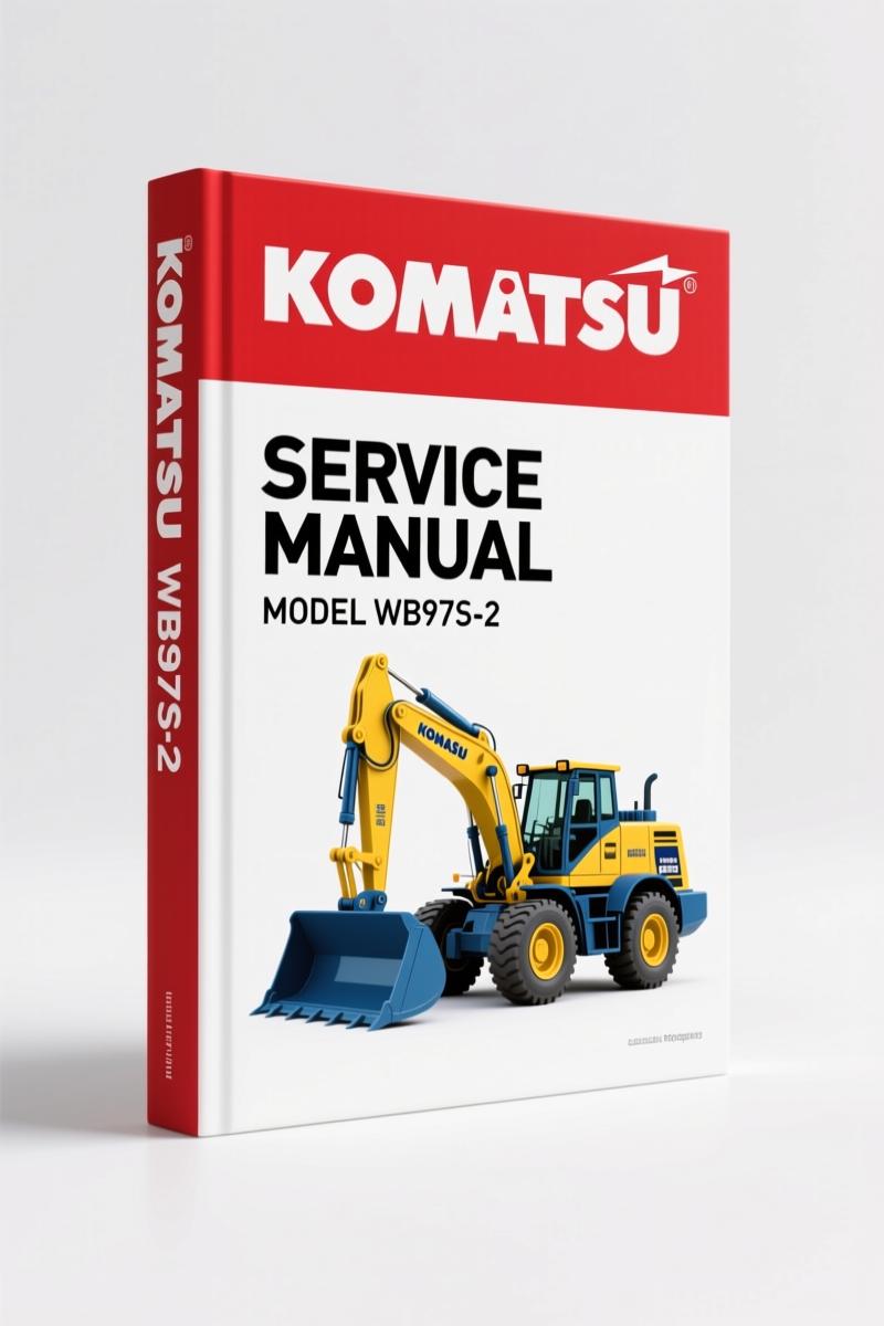 Komatsu WB97S-2 Service Manual – 296 Pages of Factory Specs