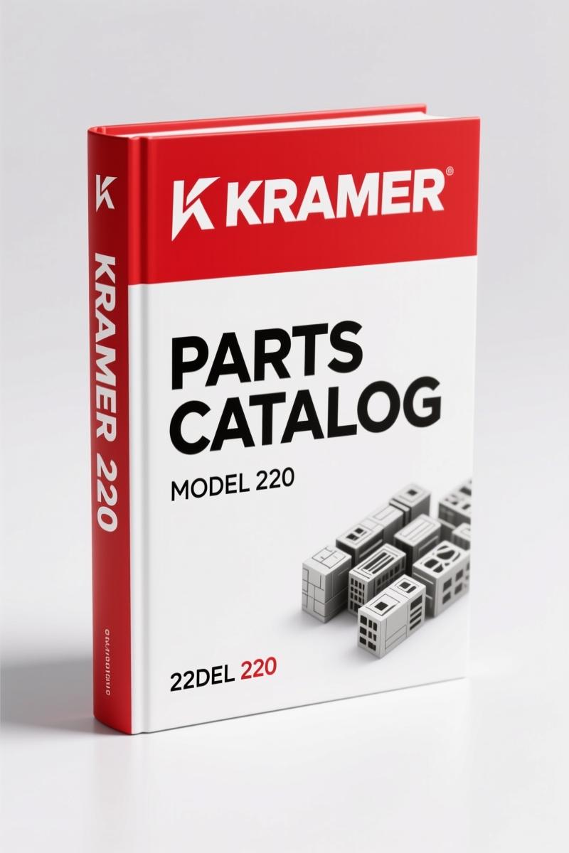 Kramer 220 Parts Catalog – OEM Spare Parts Index, 198 Pages