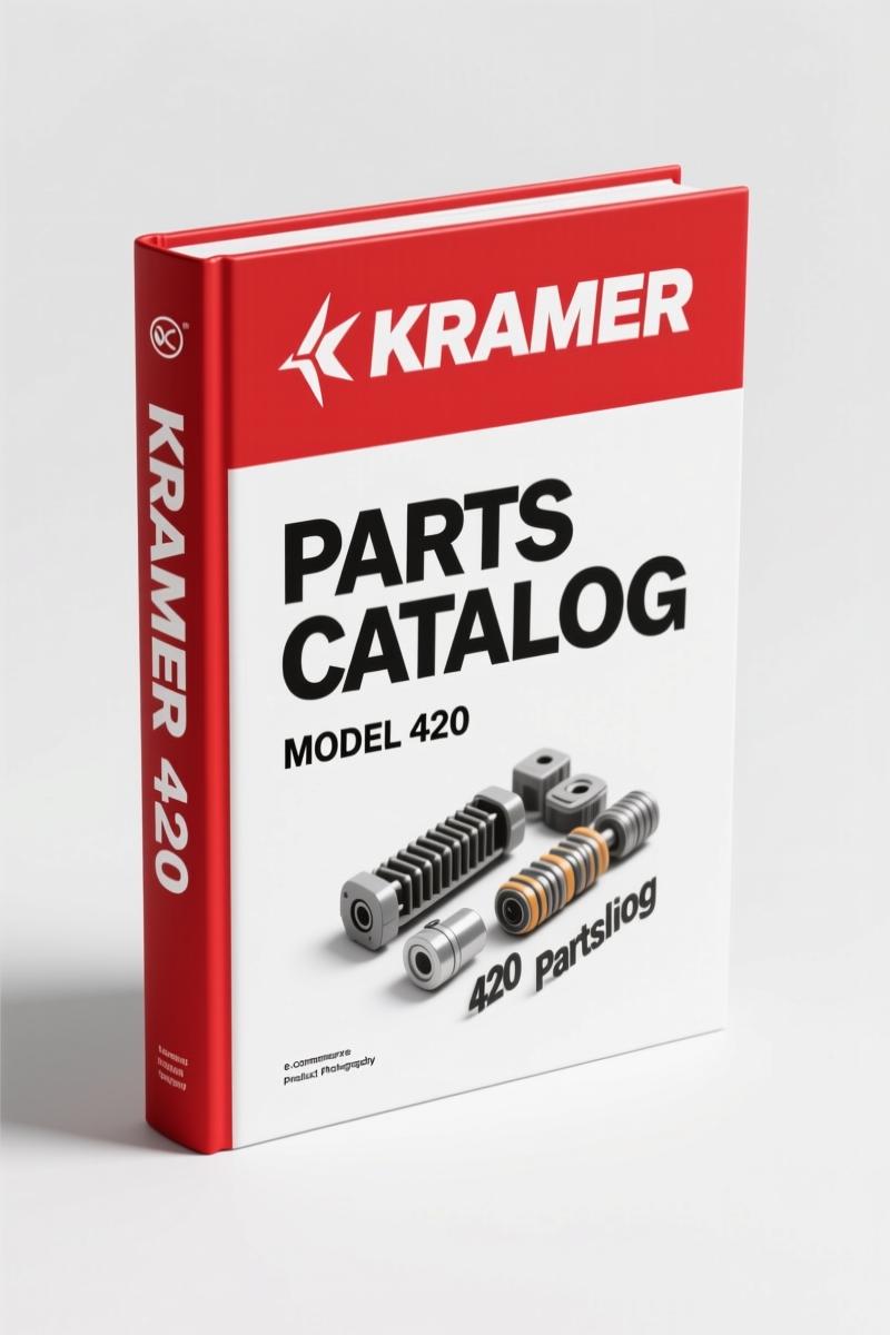 Kramer 420 Parts Catalog – 170-Page OEM Parts Index for Wheel Loader