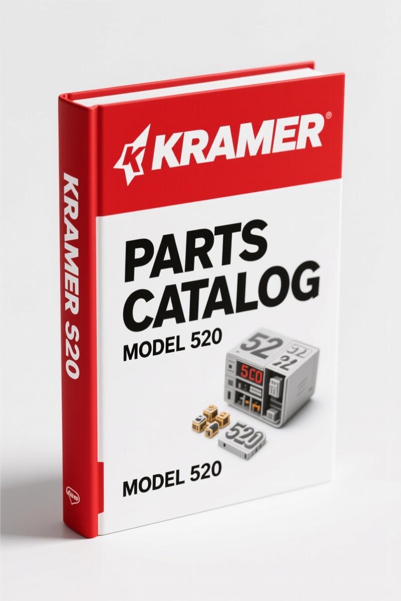 Kramer 520 Parts Catalog – Factory Spare Parts Index for Wheel Loader