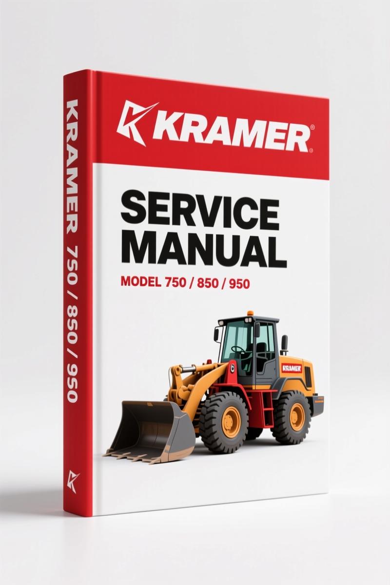 Kramer 750, 850, 950, 1150 2007 Service Manual – Factory Specs