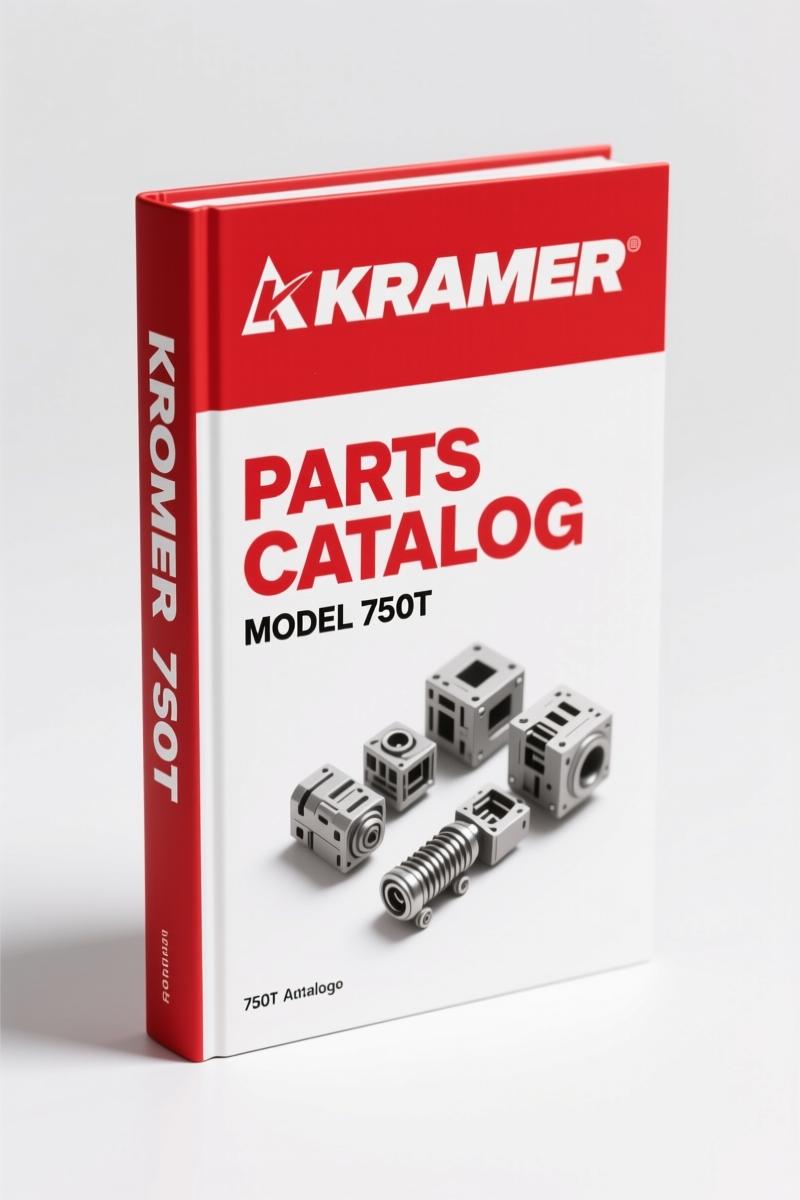 Kramer 750T 2007 Parts Catalog – Factory Spare Parts Index