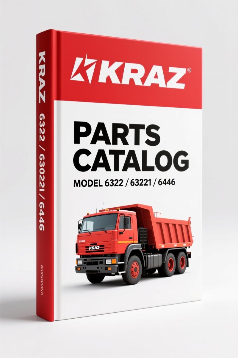 Kraz 6322, 63221, 6446 2005 Parts Catalog – OEM Factory Parts Identification