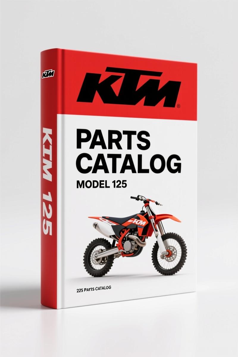 KTM 125, 200 Repair Manual – Factory Engine Service Documentation
