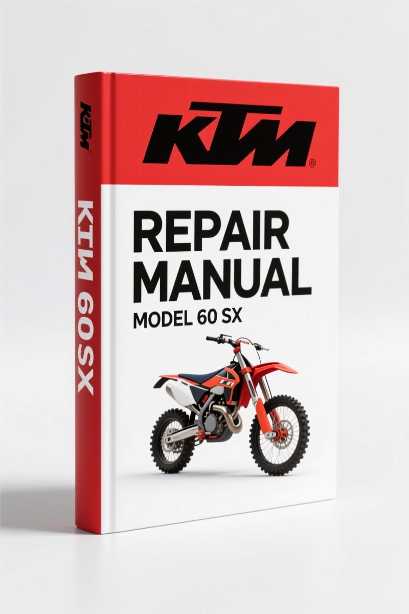 KTM 60 SX, 65 SX Repair Manual – Factory Engine Service