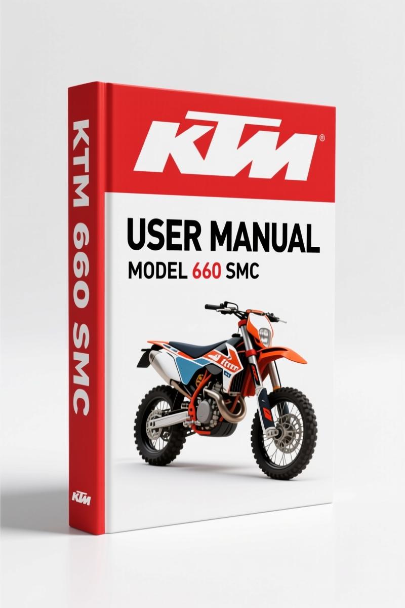 KTM 660 SMC 2003 User Manual – Factory OEM Specifications