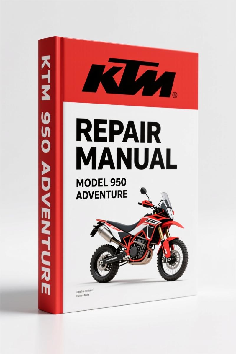 KTM 950 Adventure 2003 Repair Manual: Factory Engine Specs
