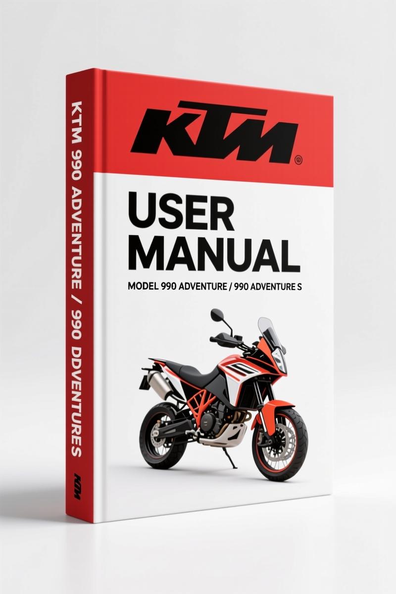 KTM 990 Adventure, 990 Adventure S 2008 User Manual – AutoFix Global