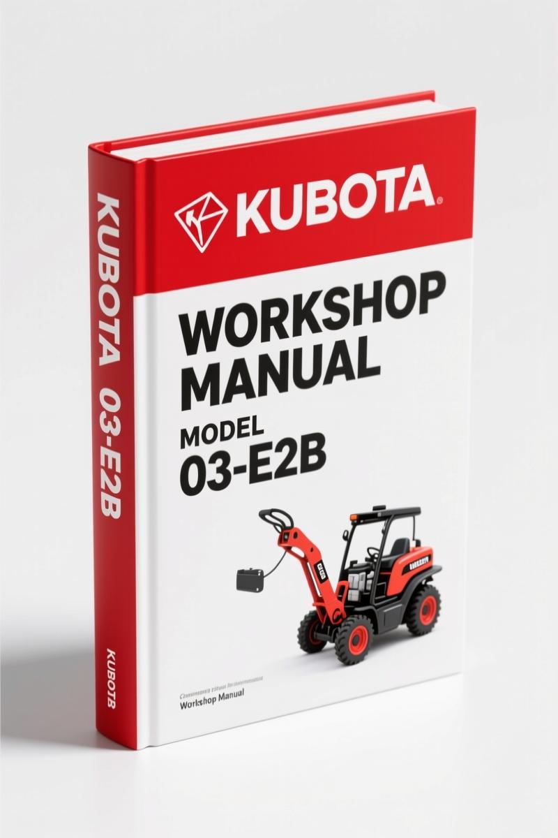 Kubota 03-E2B 2006 Workshop Manual – Factory Service Documentation