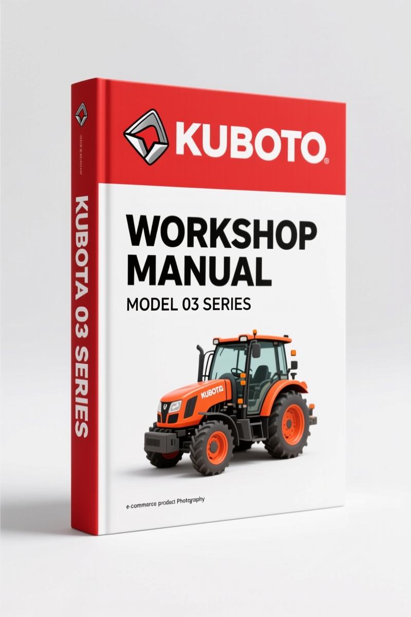 Kubota 03 Series 1991 Workshop Manual – Factory Diesel Engine Service Data