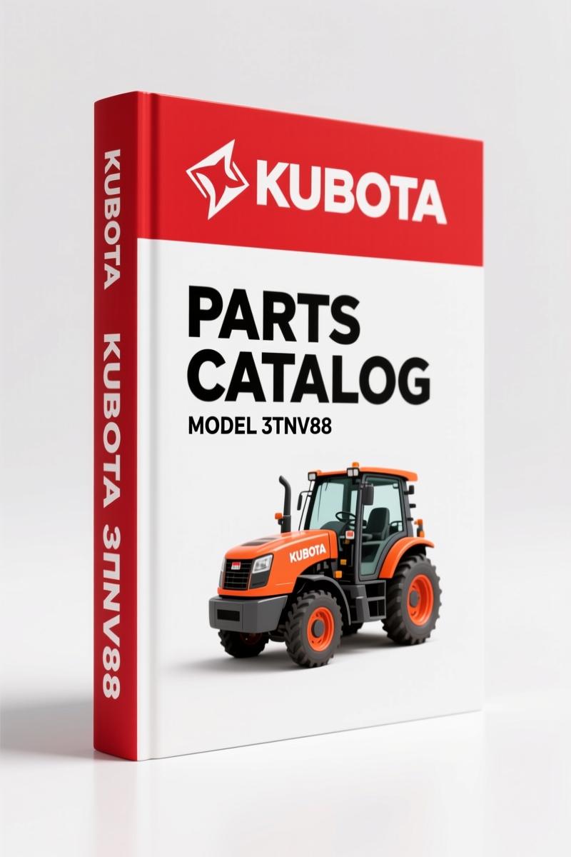 Kubota 3TNV88 2007 Parts Catalog – OEM Exploded-View & Part Numbers