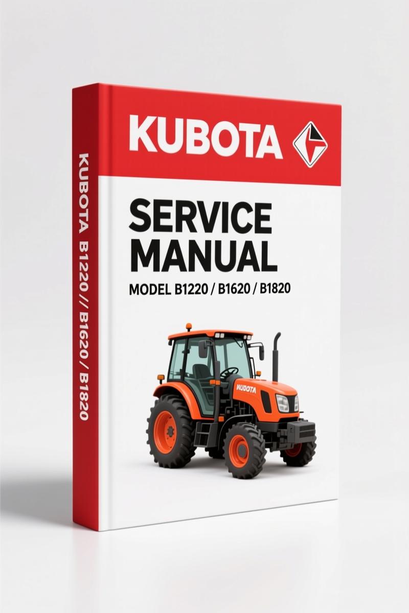 Kubota B1220, B1620, B1820 2009 Service Manual – Flat-Rate Schedule