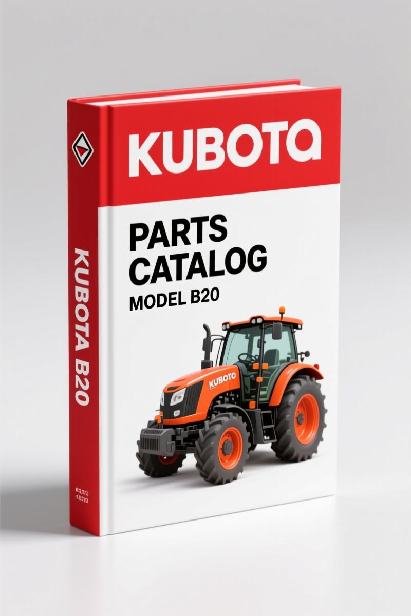 Kubota B20 Parts Catalog – 251 Pages OEM Exploded-View Diagrams